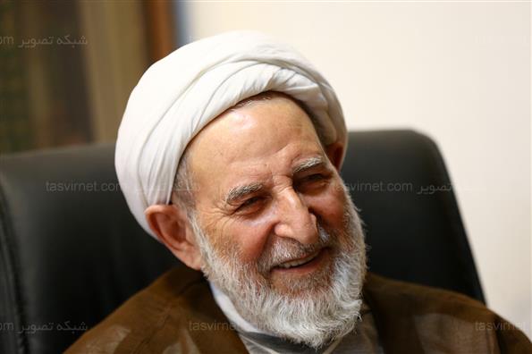 دیدار رئیس مجلس با آیت الله یزدی