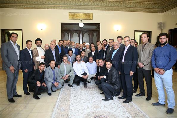 دیدار اعضای تیم ملی و مسئولین فدراسیون وزنه‌برداری