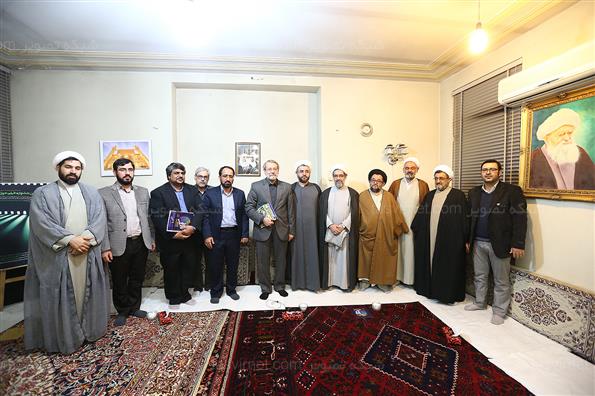 دیدارهای دکتر لاریجانی دراستان قم
