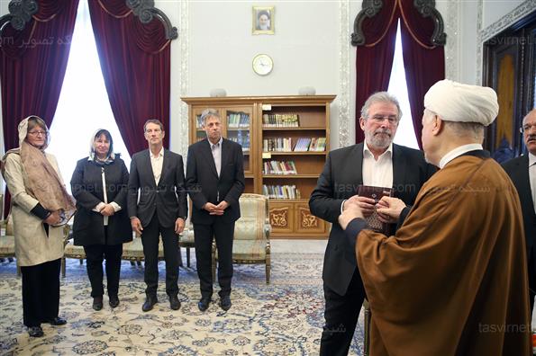 دیدار رئیس مجلس نمایندگان لوکزانبورگ با هاشمی