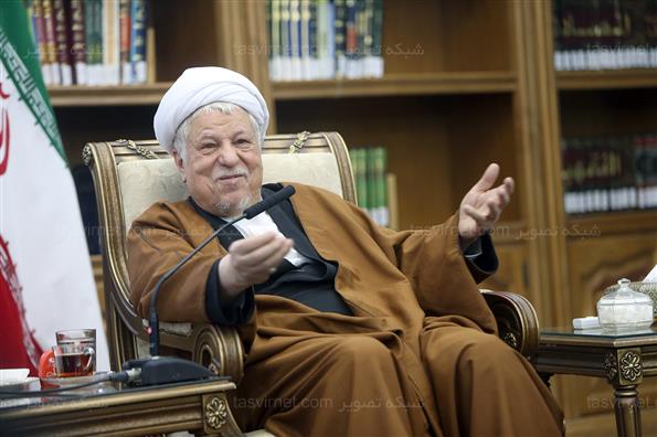 دیدار جمعیت جوانان انقلاب اسلامی با هاشمی رفسنجانی