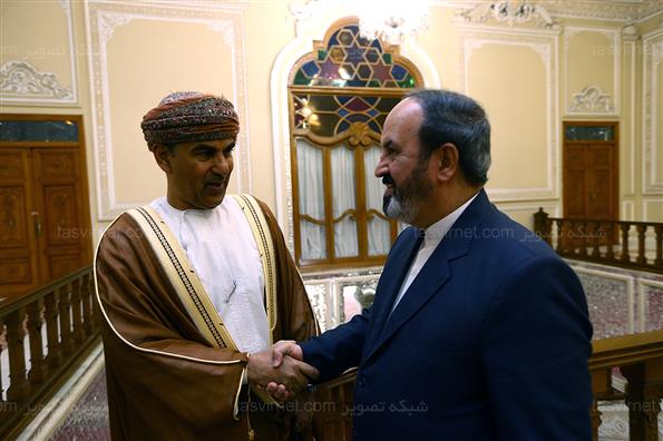 دیدار رئیس مجلس با سفیر عمان