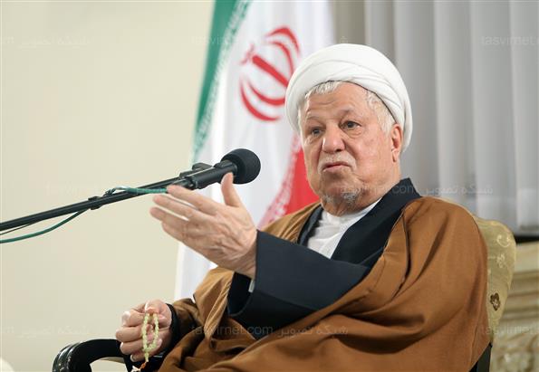 دیدارجمعی ازعلمای حوزه علمیه قم با هاشمی رفسنجانی