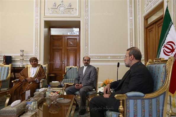 دیدار رئیس مجلس با سفیر عمان