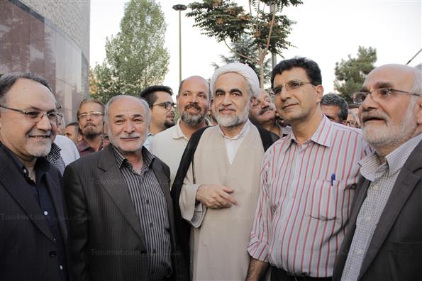 مراسم ختم ابراهیم یزدی