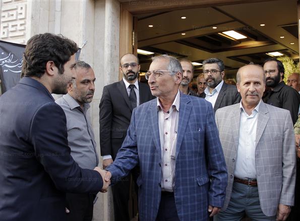 مراسم ختم ابراهیم یزدی
