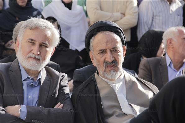 مراسم تشییع ابراهیم یزدی