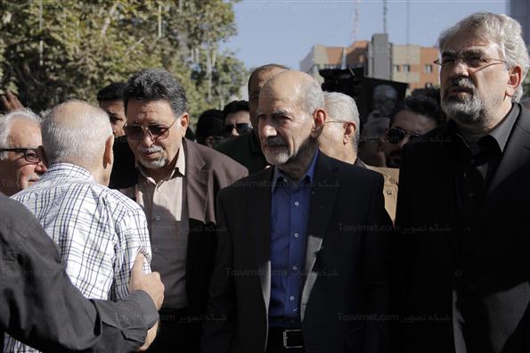 مراسم تشییع پیکر ابراهیم یزدی