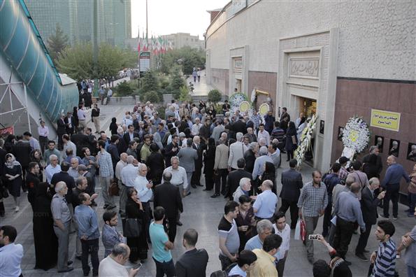 مراسم ختم ابراهیم یزدی