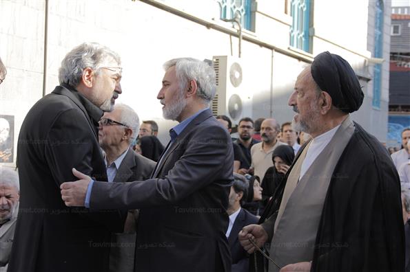 مراسم تشییع پیکر مرحوم ابراهیم یزدی