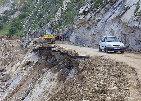 وضعیت روستاهای سیل زده استان لرستان