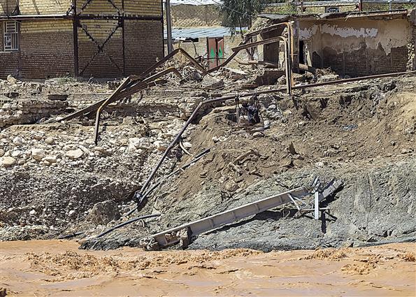 وضعیت روستاهای سیل زده استان لرستان