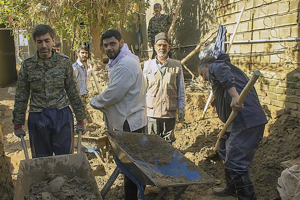 وضعیت روستاهای سیل زده استان لرستان