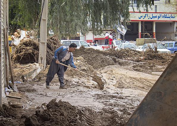 وضعیت روستاهای سیل زده استان لرستان