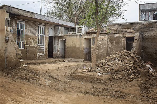 وضعیت روستاهای سیل زده استان لرستان