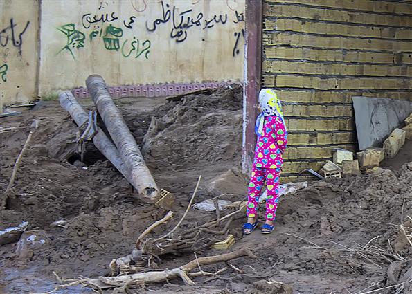 وضعیت روستاهای سیل زده استان لرستان