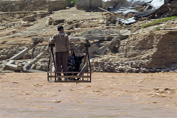 وضعیت روستاهای سیل زده استان لرستان