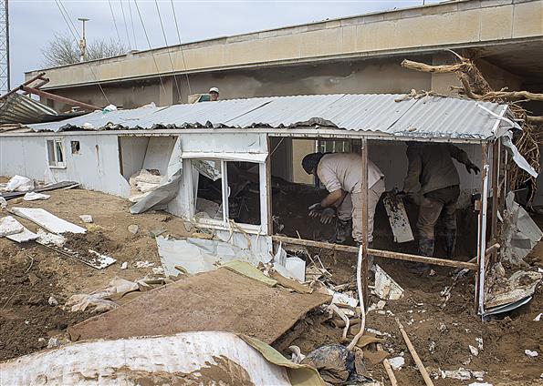 وضعیت روستاهای سیل زده استان لرستان