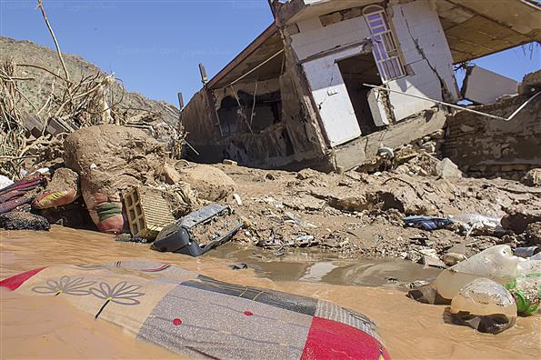 وضعیت روستاهای سیل زده استان لرستان