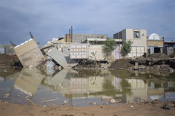 وضعیت روستاهای سیل زده استان لرستان