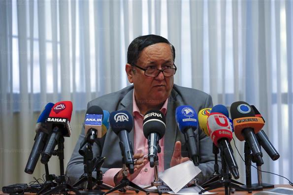 نشست خبری سفیر فلسطین