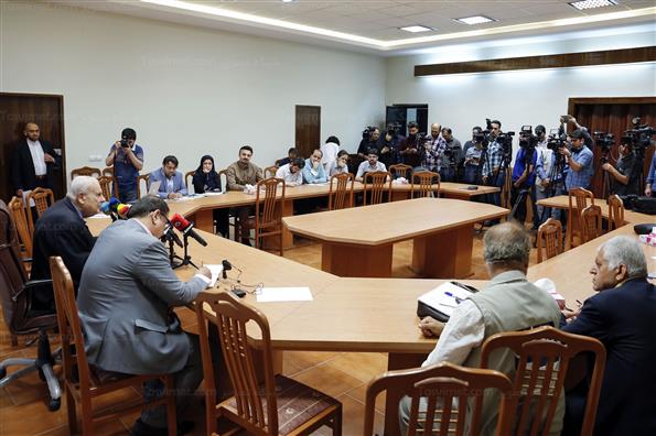 نشست خبری سفیر فلسطین