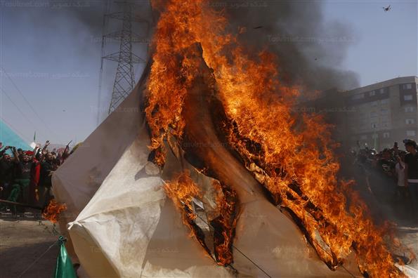 آئین خیمه سوزان ظهر عاشورا