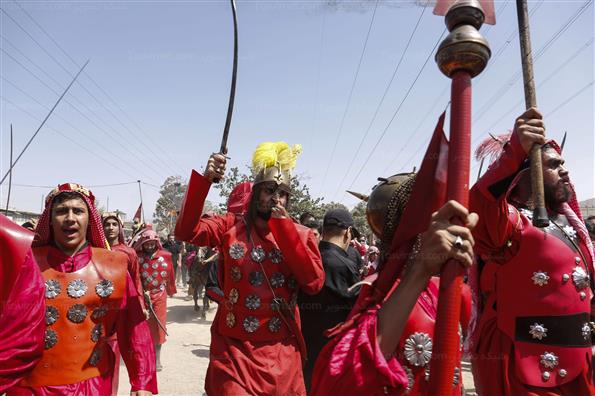 آئین خیمه سوزان ظهر عاشورا