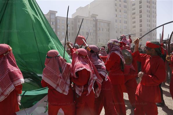 آئین خیمه سوزان ظهر عاشورا