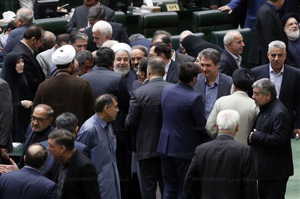 جلسه رای اعتماد به وزرای پیشنهادی دولت با حضور رییس جمهور