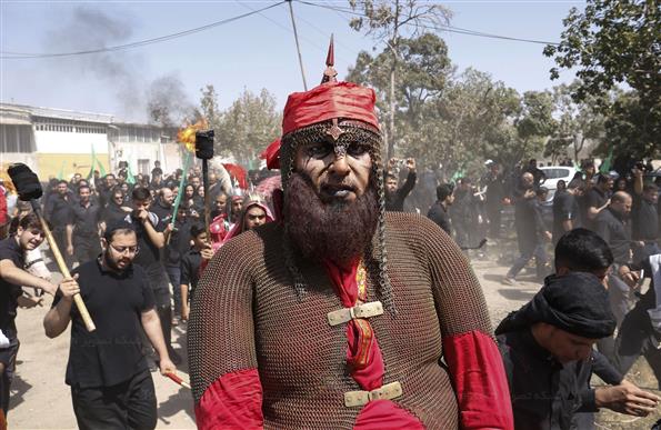 آئین خیمه سوزان ظهر عاشورا