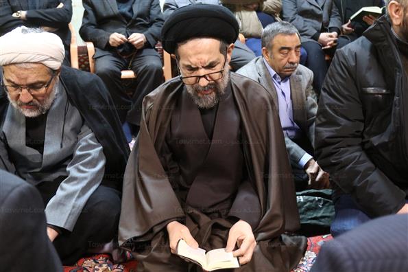 مراسم تشییع پیکرآیت الله سید هاشم رسولی محلاتی