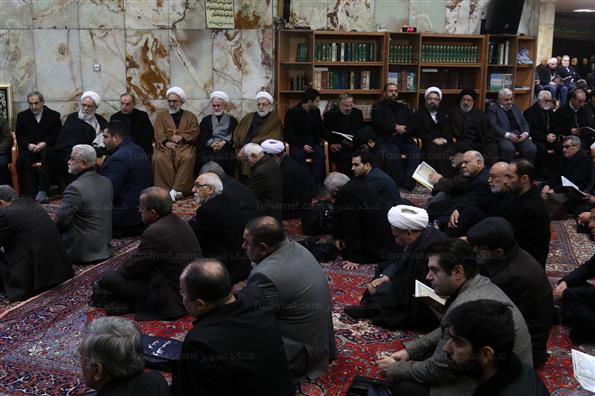 مراسم تشییع پیکرآیت الله سید هاشم رسولی محلاتی