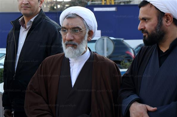 مراسم تشییع پیکرآیت الله سید هاشم رسولی محلاتی