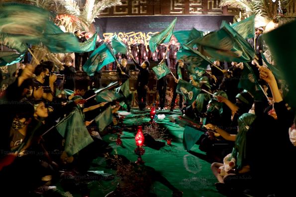 بزرگ‌ترین سفره حضرت رقیه (س) در میدان امام حسین