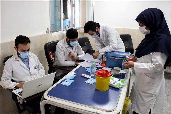 افتتاح مرکز واکسیناسیون پلیس پایتخت