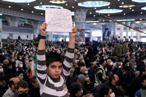 مراسم دومین سالگرد شهادت حاج قاسم سلیمانی در مصلی امام خمینی(ره) تهران