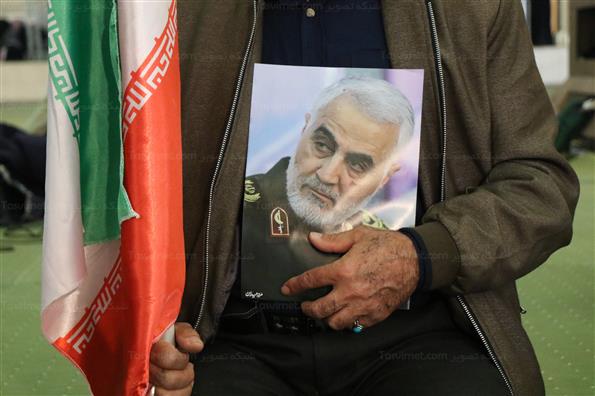 مراسم دومین سالگرد شهادت حاج قاسم سلیمانی در مصلی امام خمینی(ره) تهران