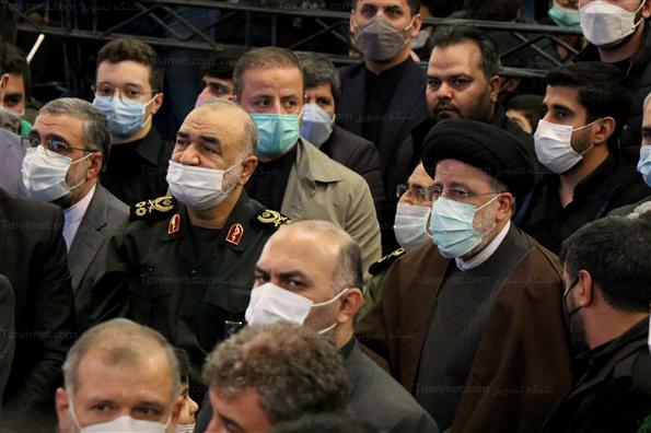 مراسم دومین سالگرد شهادت حاج قاسم سلیمانی در مصلی امام خمینی(ره) تهران