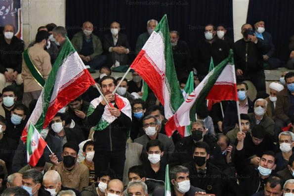 مراسم دومین سالگرد شهادت حاج قاسم سلیمانی در مصلی امام خمینی(ره) تهران