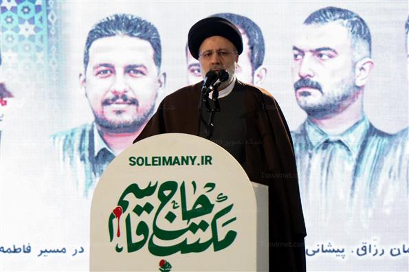 مراسم دومین سالگرد شهادت حاج قاسم سلیمانی در مصلی امام خمینی(ره) تهران