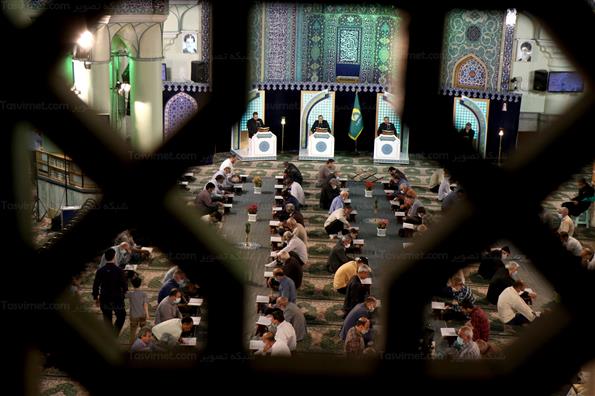 جزءخوانی قرآن کریم در حرم عبدالعظیم حسنی(ع)