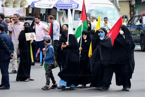 راهپیمایی روز جهانی قدس در تهران