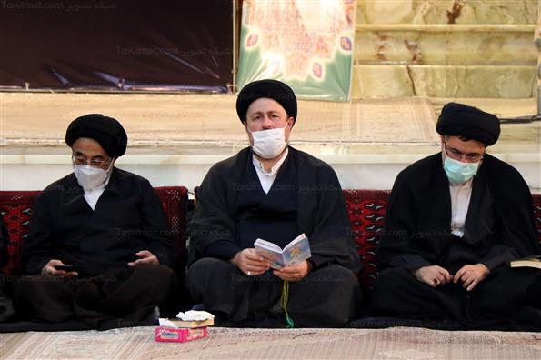 مراسم احیای شب بیست و یکم ماه رمضان در مرقد امام خمینی