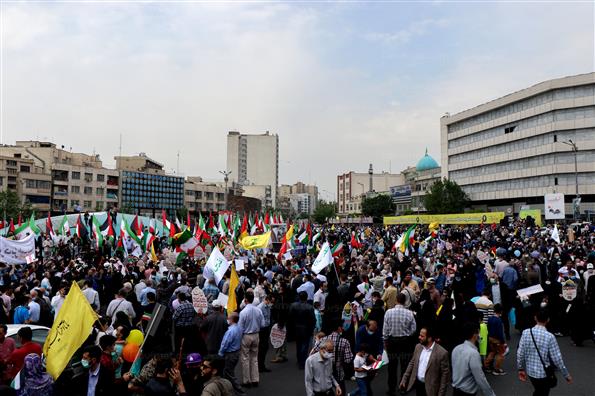 راهپیمایی روز جهانی قدس در تهران
