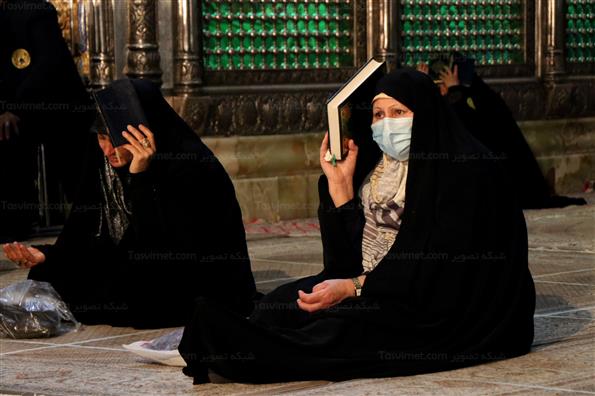 مراسم احیای شب بیست و یکم ماه رمضان در مرقد امام خمینی