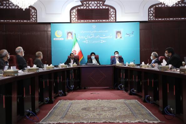 حضور رئیس جمهور در وزارت اقتصاد