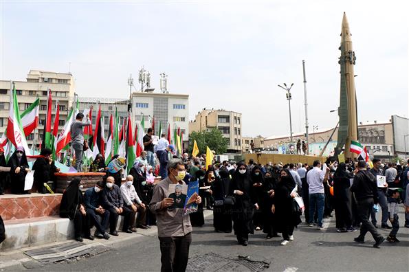 راهپیمایی روز جهانی قدس در تهران