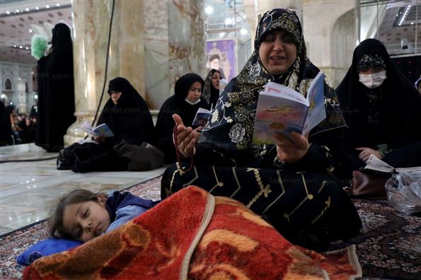 مراسم احیای شب بیست و یکم ماه رمضان در مرقد امام خمینی