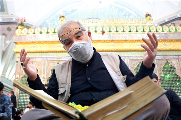 مراسم احیای شب بیست و یکم ماه رمضان در مرقد امام خمینی